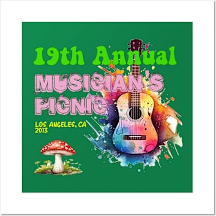 Music Picnic Posters and Art